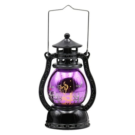 

Apmemiss Christmas Decorations Outdoor Clearance Led Lantern Vintage Witch Castle Led Light Lamp Party Hanging Decor Gifts