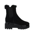 thumbnail image 2 of DKNY Womens Bax Suede Faux Fur Wedge Boots, 2 of 3
