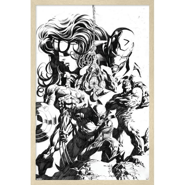 Croquis Marvel - Groupe