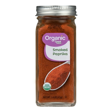 (3 Pack) Great Value Organic Smoked Paprika, 1.6