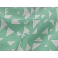 thumbnail image 5 of oneOone Viscose Jersey Fabric Triangle Geometric Printed Fabric 1 Yard 60 Inch Wide, 5 of 5