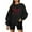 Black, variant on Women's Merry Christmas Red Bow Sweatshirt - Festive Crewneck Holiday Top Soft Long Sleeve Casual Wear for Seasonal Celebrations Red