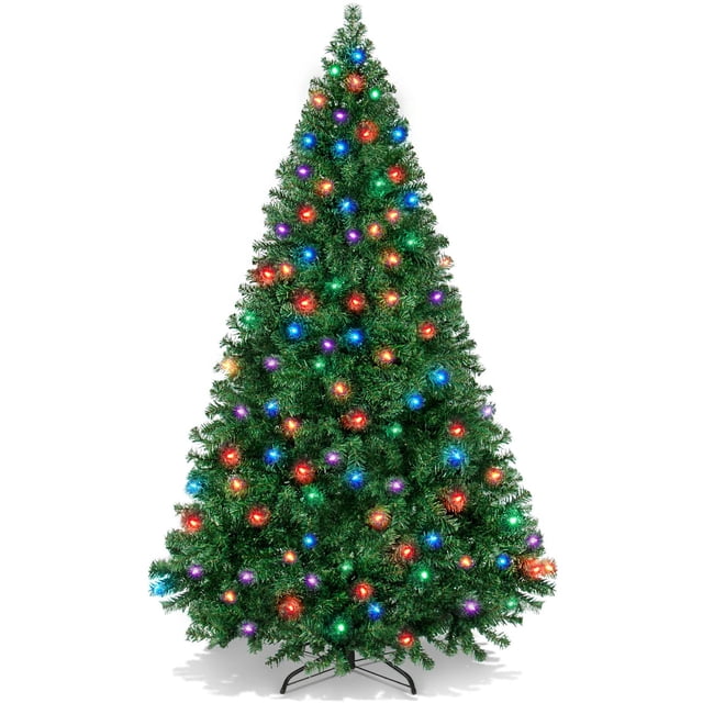 Árbol de Navidad Best Choice Products 6 pies con 250 luces LED