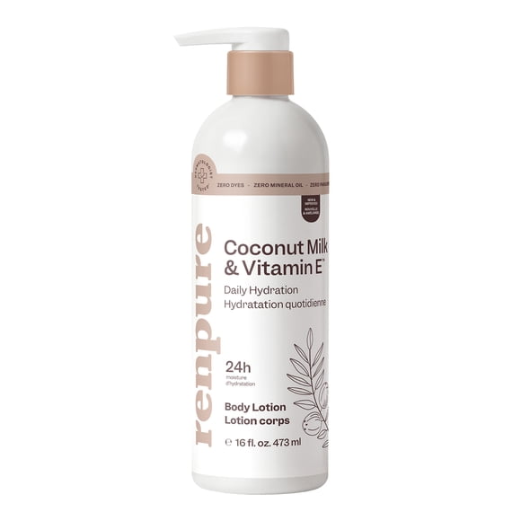Renpure Coconut Milk & Vitamin E Daily Hydration Body Lotion 16 fl.oz