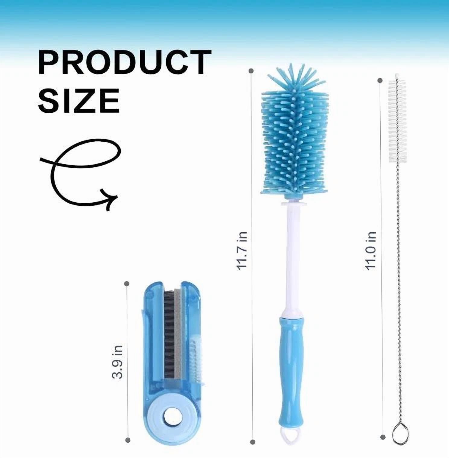 Zyler - 3Packs Water Bottle Cleaner Brush Kit-Cleaning Set For Sports Water Bottle