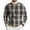 Light Brown, variant on CharmCyan Men's Round Neck Long Sleeve Ribbed Knit Pullover Black L