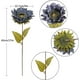 thumbnail image 3 of 10 Uds. De girasoles artificiales, flores falsas rústicas de un solo tallo para decoración del hogar, habitación de granja, Hotel (azul), 3 of 5