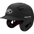 thumbnail image 1 of Casco de bateo de béisbol Rawlings R16 VELO Junior negro mate, 1 of 2