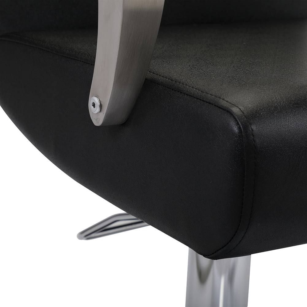 Kepooman Artist Hand Salon Chair, Hydraulic Barber Chair Tattoo Chair Salon Equipment With Armrests for Hair Stylist, Black Kepooman Artist Hand Salon Chair, Hydraulic Barber Chair Tattoo Chair Salon Equipment With Armrests for Hair Stylist, Black