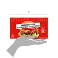 Jensen Angus Chuck & Beef Brisket Blend Ground Beef Burgers, 6ct, 2lb