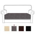 thumbnail image 1 of MesaSe Stretch Couch Cushion Slipcovers Reversible Cushion Protector Slipcovers Sofa Cushion Protector Covers, 1 of 9