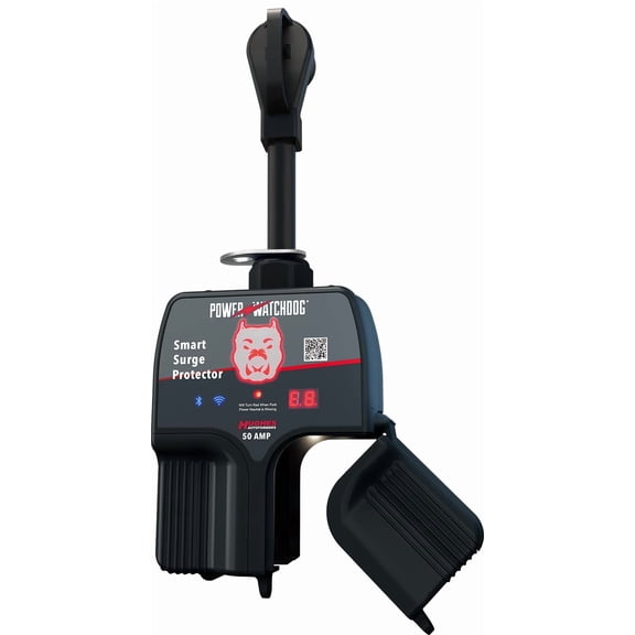 Power Watchdog PWD50W Smart RV Portable Surge Protector 50 Amp - Patented Wifi and Bluetooth Connectivity - Monitor Voltage/Amperage/Wattage - IP65 Water-Resistant