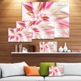 thumbnail image 3 of Danse des Fleurs Exotiques Rouges - Impression sur Toile Florale, 3 of 4
