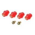 thumbnail image 1 of Unique Bargains Isolant 4 Pcs SM25 Haute Résistance avec Vis M5 pour Armoire de Distribution d'Alimentation, 1 of 6