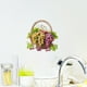 thumbnail image 4 of Pegatinas clásicas de uva refrescante Three Ratels CO103 para decoración de cocina, calcomanías para refrigeradores, calcomanías para ventanas de tiendas de postres, 4 of 5