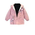 thumbnail image 5 of Toddler Boys Girls Sherpa Fleece Lined Hoodies Zip Up Cute Jackets Kids Winter Warm Outwear Coats With Pockets For Gifts,Pink 1,9 Months, 5 of 5