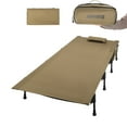 thumbnail image 3 of Kohree Portable Camping Cot,Compact Foldable Sleep Bed for Adult with Pillow & Carry Bag,Support 330lbs for RV Truck Camping,Travel,Hiking,Climbing,Backpacking, 3 of 13