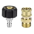 thumbnail image 2 of SPRING High Pressure Washer M22 Quick Connect Coupling 14Mm/15Mm Swivel Adapter 5000Psi, 2 of 8