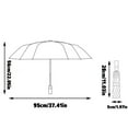 thumbnail image 3 of Hearth & Gear Customized English Name Umbrella Fully Automatic Folding Umbrella For Sun And Rain Video Umbrella Umbrella with Handle Sports Umbrella Extra Large Umbrella Rack Little Umbrella Kid, 3 of 7