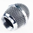 thumbnail image 2 of Maoww Microphone Mesh Head Portable Detachable Reusable Washable Glossy Universal Concert Mic Heads Part Component Accessories, 2 of 6