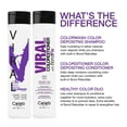 thumbnail image 2 of Celeb Luxury Viral Purple Colorwash, Shampoing Déposant de Couleur avec Rebondissant Bondfix Bond, Glaçage Colorant Semi-Permanent pour Cheveux, Teinture Capillaire Végane, Maintient et Rafraîchit Audacieux, 2 of 7