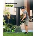 thumbnail image 6 of YAHHU Cordless String Trimmer Battery Powered 21V - Trimmer, Edger, and Mower with Multiple Blades for Garden, 6 of 9