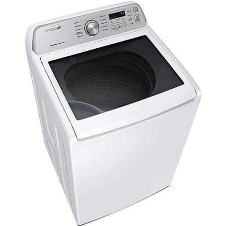 Samsung - 4.5 Cu. Ft. High Efficiency Top Load Washer with Active WaterJet - White