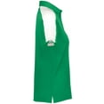 thumbnail image 4 of Augusta Sportswear B98134602 Womens Two-Tone Vital Polo T-Shirt, Kelly & White - Extra Small, 4 of 5
