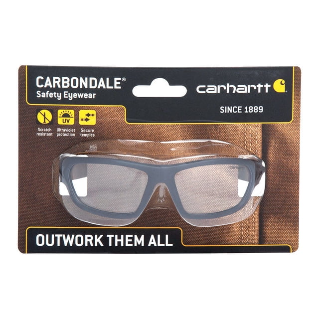 Gafas de seguridad Carhartt Carbondale con lentes transparentes antivaho