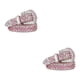 thumbnail image 2 of Cinturón de diamantes de imitación Qarigey estilo Y2K glamoroso Rosa 135cm 2piezas, 2 of 6