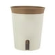 thumbnail image 1 of Maceta De Riego Automático, Maceta De Plástico Apilable Marrón Café Tamaño S Con Orificios De Drenaje Para Plantas De Interior Y Exterior, 1 of 8