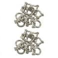 thumbnail image 1 of 20 PCS Hebilla de Pulsera en Forma de O Forma  de Acero Inoxidable para Manilla Al Aire Libr, 1 of 1