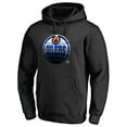 thumbnail image 2 of Men's Black Edmonton Oilers Midnight Mascot Pullover Hoodie, 2 of 3