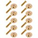 thumbnail image 1 of PENIKOKO 30Ud Piezas Metálicas Doradas Para Fijadores De Pines Con Portátil Para Artesanía, 1 of 8