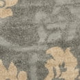 thumbnail image 6 of SAFAVIEH Florida Merrick Floral Shag Area Rug, Grey/Beige, 6'7" x 6'7" Round, 6 of 7