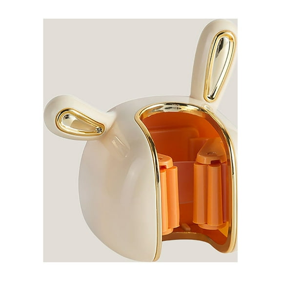 Weloille No - Drill Bunny Mop Organizer, Wall - Mounted Mop and Brush Hanger, Storage Rack for Kitchen and Bathroom, Adjustable Clip Hook, Space - Saving Tool Holder