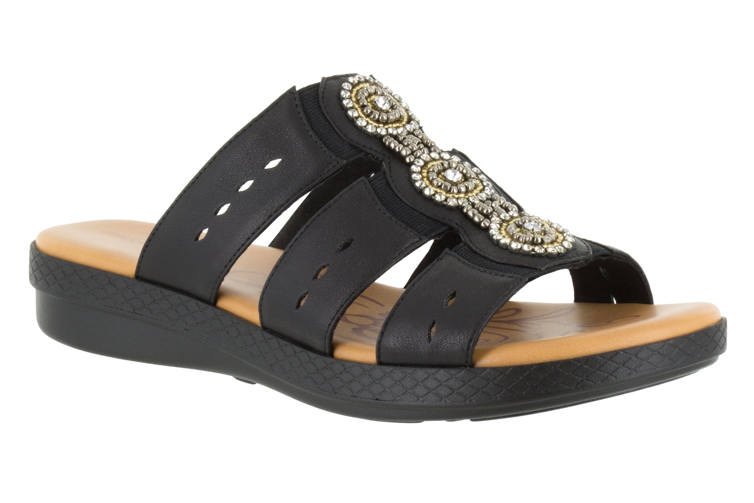 Easy Street Nori Slide Sandals (Women) - Walmart.com