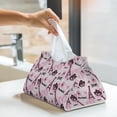 thumbnail image 6 of Sikiie Eiffel Tower and Butterflies Leather Tissue Box Cover Rectangle, Long Tissue Box Cover, Tissue Box Holder, Tissue Holder for Bathroom, 6 of 7