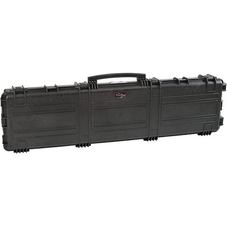 Explorer Cases Large Hard Case 15416 X-Long Rifle Case with Foam & Wheels (Black)