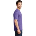 thumbnail image 3 of District Made DM130 Mens Perfect Tri Crew Tee, Purple Frost - Extra Large, 3 of 6