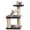 Gray, variant on WDZS Small Cat Tree With Sisal Scratching Pole, Interactive Toys for Indoor Cats, Scratching Post, Easy Installation Tower for Small Cats,Beige