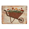 thumbnail image 4 of VHC Brands Spring in Bloom Wheelbarrow of Flowers MDF Block Sign 6x8, Spring Decor, Home Decorations for Wall or Door, Spring and Easter Hanging Decoration, 4 of 4