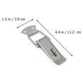 thumbnail image 2 of Miangastore Lock Clasp Buckle Latch Stainless Steel 4Pack 4.4X1.5In, 2 of 8