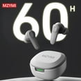 thumbnail image 5 of MZYMI A98 TWS Earphone Bluetooth5.4 Wireless ENC Noise Cancelling Headphone Touch Control In Ear Headset With Mic For Android iOS, 5 of 6