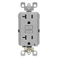 thumbnail image 3 of Leviton GFNT2-KGY 20 amp 125 V GFCI Receptacle  Grey, 3 of 3