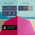 thumbnail image 3 of BELLEZE Crank to Open 9 Foot Outdoor Umbrella UV resistant Water Repellent Cover Shade Canopy Auto Tilt Home, 3 of 7