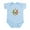 Sky Blue, variant on CafePress - Mexican Lucha Libre Mask Infant Bodysuit - Baby Light Bodysuit, Size Newborn - 24 Months