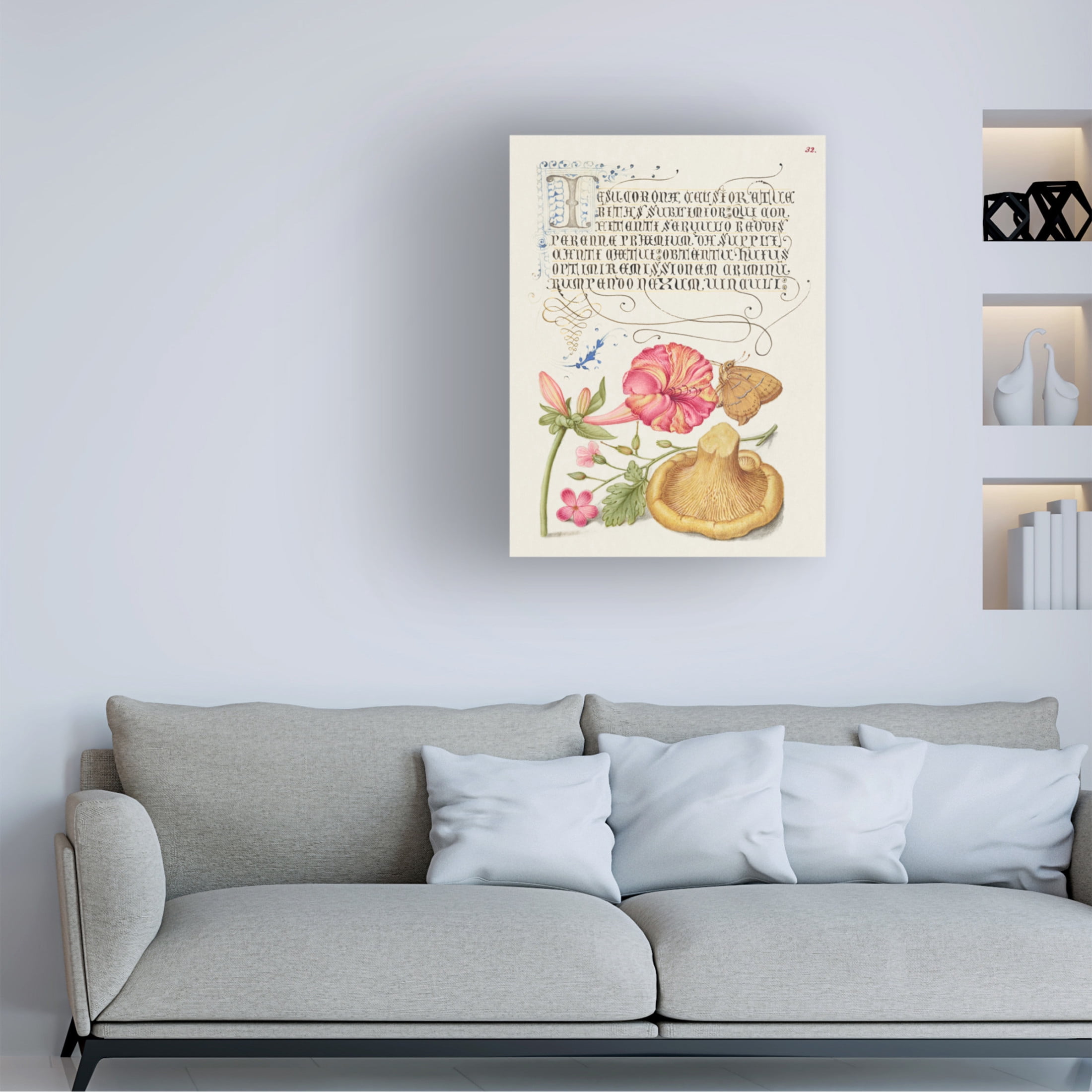Trademark Fine Art Pictufy  Mira Calligraphiae Monumenta Canvas Wall Art