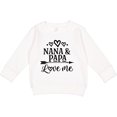 thumbnail image 2 of Inktastic Nana Papa Love Me Grandchild Toddler Sweatshirt, 2 of 4