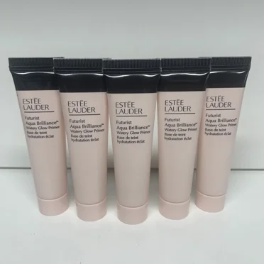 5 ESTEE LAUDER Futurist Aqua Brilliance Watery Glow Primer .5oz/15ml Total 75ml